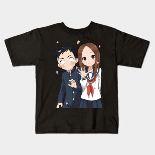 Takagi x Nishikata Karakai Jozu No Takagi San Kids T-Shirt